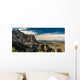 Montserrat Monastery Mountains Wall Decal