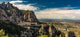 Montserrat Monastery Mountains Wall Decal