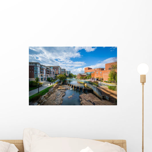 Reedy River Downtown Greenville Wall Decal