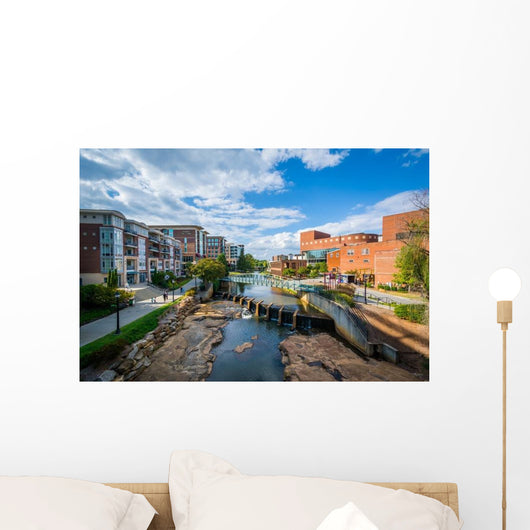 Reedy River Downtown Greenville Wall Decal