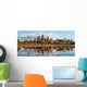 Ancient Khmer Architecture Panorama Wall Decal