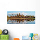 Ancient Khmer Architecture Panorama Wall Decal
