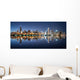 Chicago Night Skyline Wall Decal