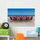 beach red rally Wall Mural