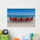 beach red rally Wall Mural
