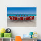 beach red rally Wall Mural
