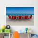 beach red rally Wall Mural