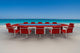 beach red rally Wall Mural