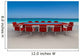 beach red rally Wall Mural