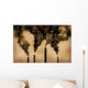 global warming factory emissions pollution Wall Mural
