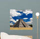 The temples of chichen itza temple in Mexico Wall Mural
