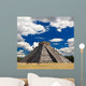 The temples of chichen itza temple in Mexico Wall Mural