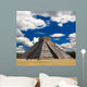 The temples of chichen itza temple in Mexico Wall Mural