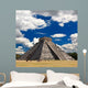 The temples of chichen itza temple in Mexico Wall Mural