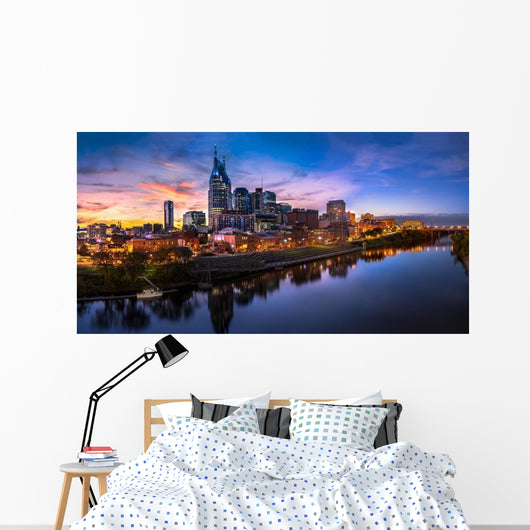 Nashville Skyline Wall Decal