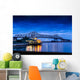 Baton Rouge Bridge Blue Wall Decal