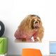 Funny Dog Dressed in Drag Wall Decal