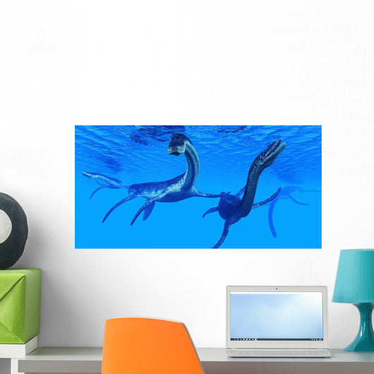 Plesiosaurus Marine Reptiles Plesiosaurus Marine Wall Decal