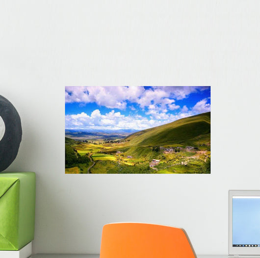 Valley Flower Btibet Wall Decal