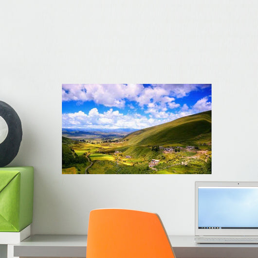 Valley Flower Btibet Wall Decal
