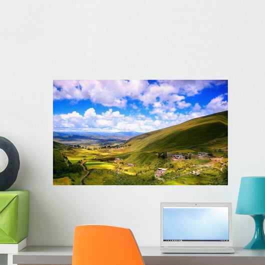 Valley Flower Btibet Wall Decal
