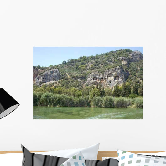 Lykian Rock Tombs Wall Decal