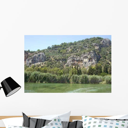 Lykian Rock Tombs Wall Decal