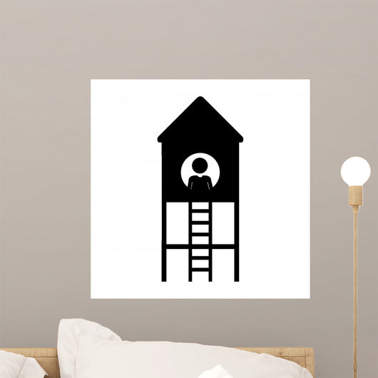 Playground House Games Kids Wall Decal