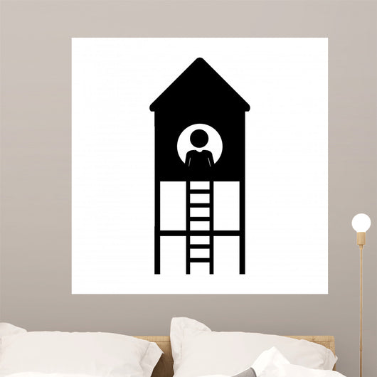 Playground House Games Kids Wall Decal