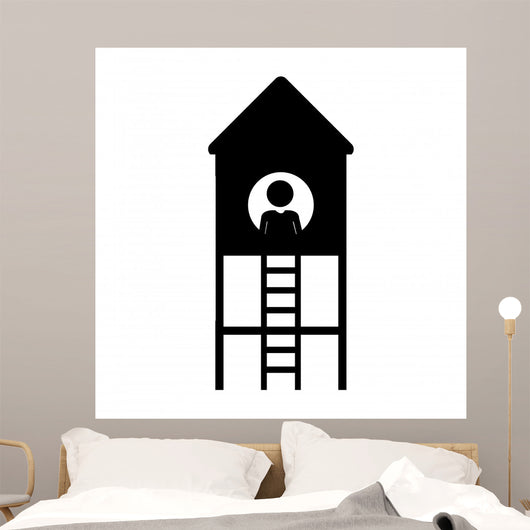 Playground House Games Kids Wall Decal