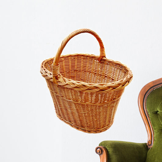 Wicker Basket Wall Decal