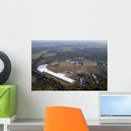 Aerial Vetschau Wall Decal