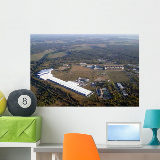 Aerial Vetschau Wall Decal