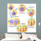 Mitosis and cell cycle Wall Mural