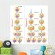Meiosis of germ cells Wall Mural