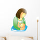 Breastfeeding icon Wall Decal