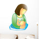 Breastfeeding icon Wall Decal