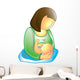 Breastfeeding icon Wall Decal