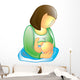 Breastfeeding icon Wall Decal