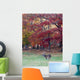 Whitetail Buck and Fall Colors Wall Mural