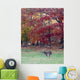 Whitetail Buck and Fall Colors Wall Mural