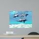 DOLPHINS Wall Mural