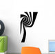Abstract Spiral Wall Decal