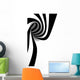 Abstract Spiral Wall Decal