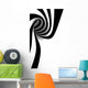 Abstract Spiral Wall Decal