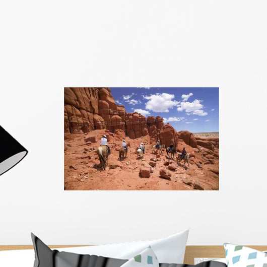 Horseback Riders Wall Decal Design 1