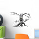 Creepy Halloween Tree Wall Decal