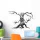 Creepy Halloween Tree Wall Decal