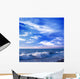 Abstract Scene Seascape on Background Sky Wall Mural