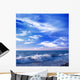 Abstract Scene Seascape on Background Sky Wall Mural